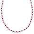Coral And Fresh Water Pearl Sterling Silver Bead Necklace SX115001